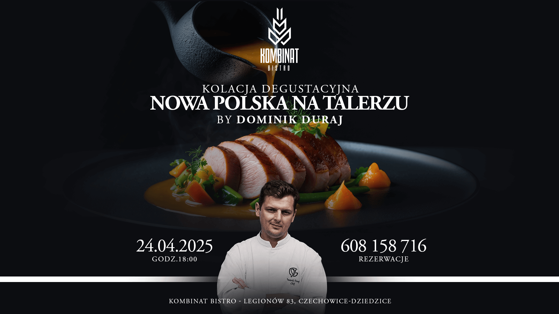 Kolacja degustacyjna w Kombinat Bistro