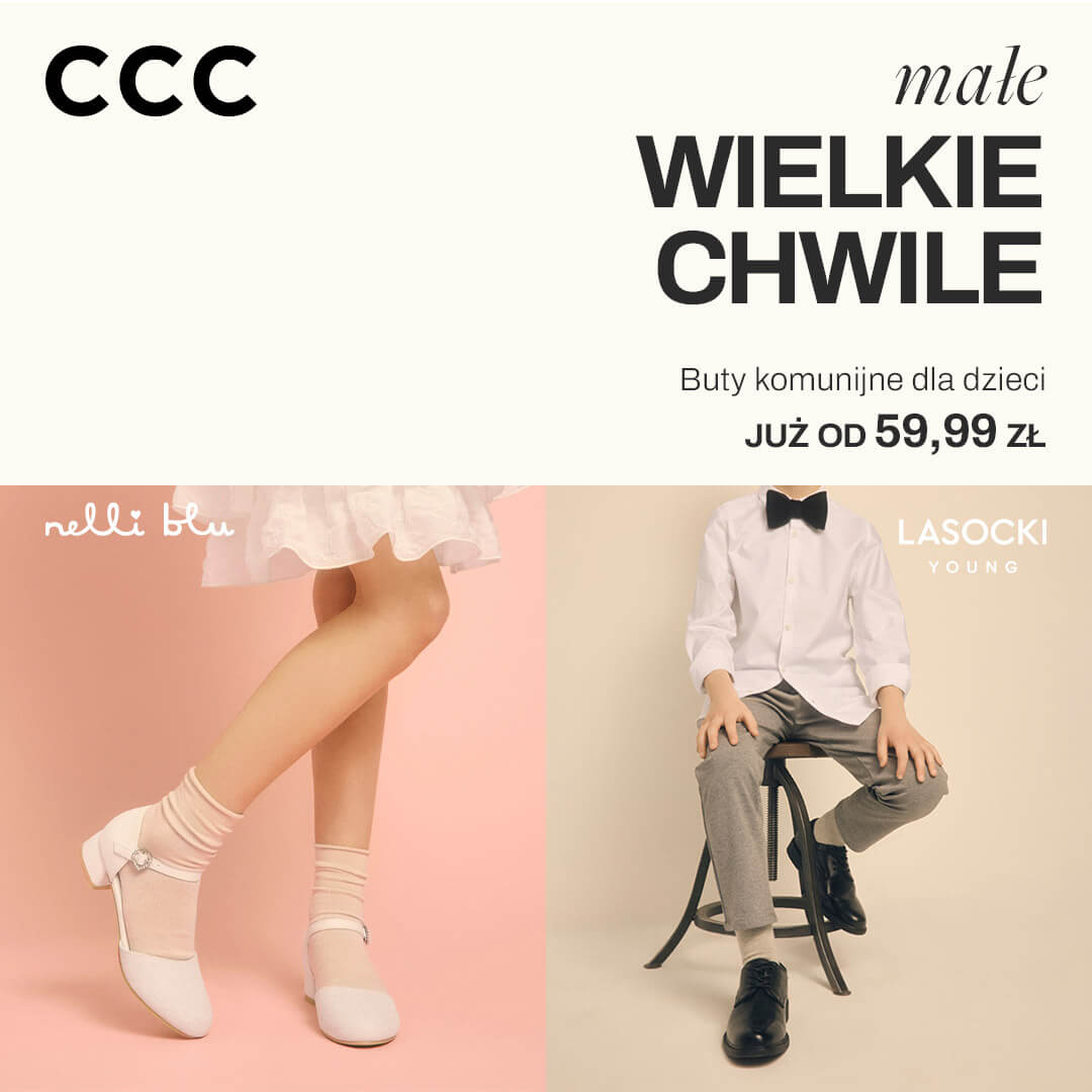 Buty komunijne w CCC