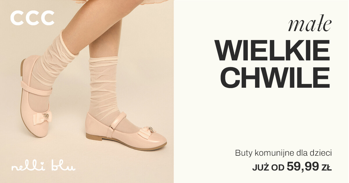 Buty komunijne w CCC