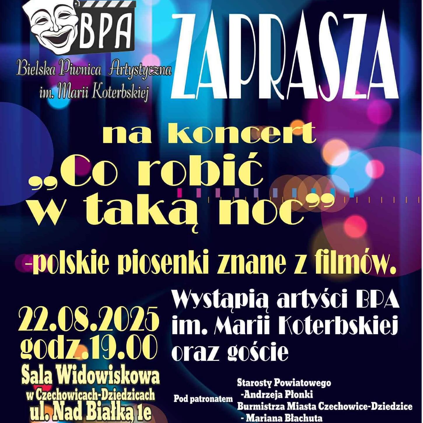 Piękny koncert muzyki filmowej - w piątek 22.08
