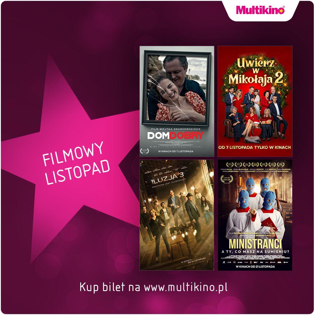 Filmowy listopad w Multikinie