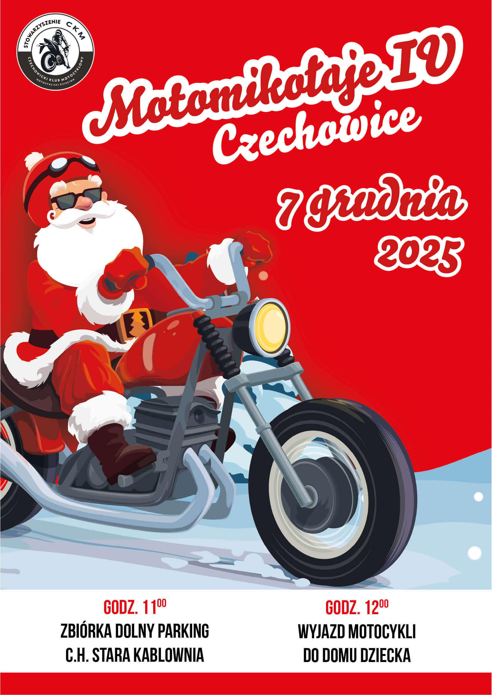 7 grudnia Motomikołaje Dzieciom