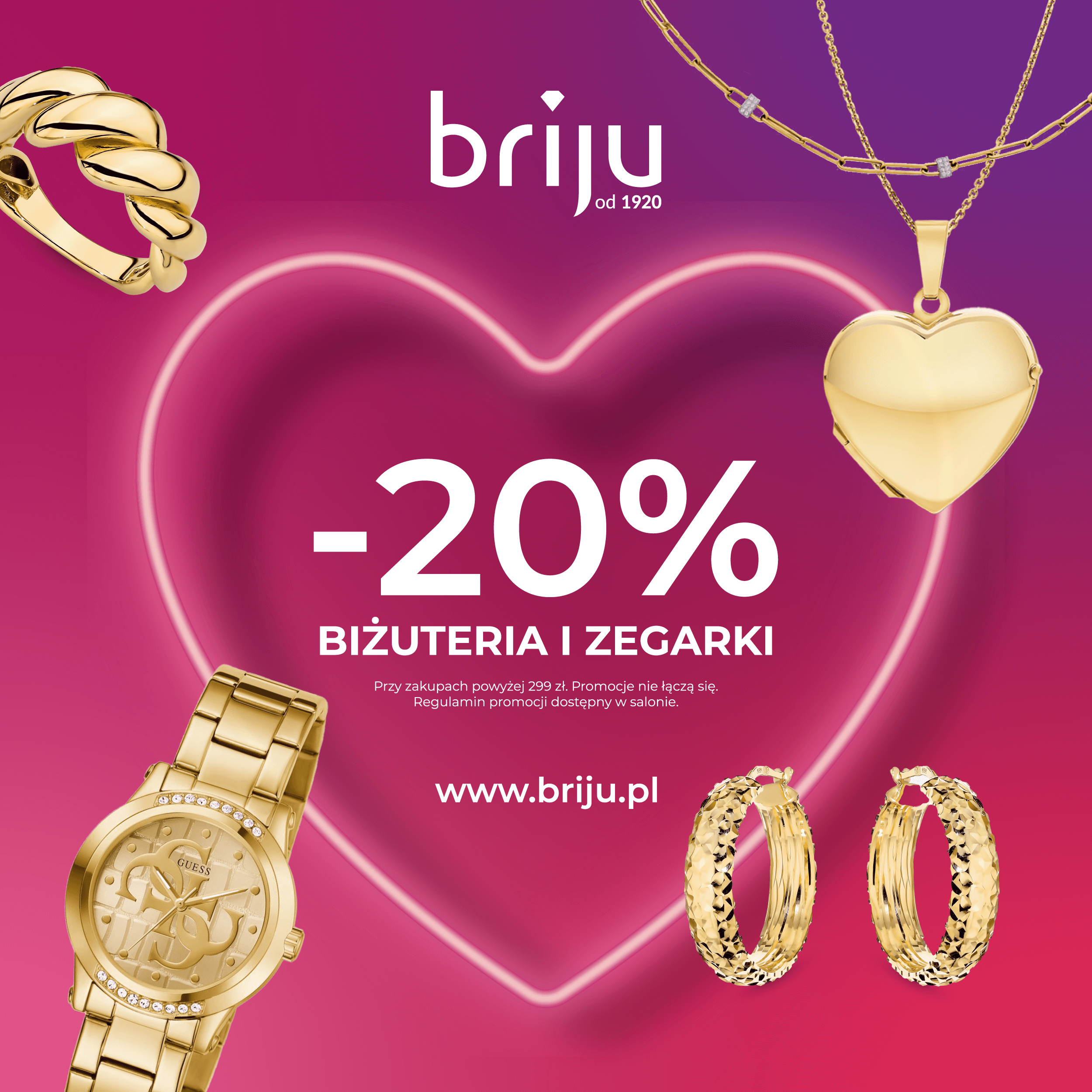 Walentynkowa promocja w Briju