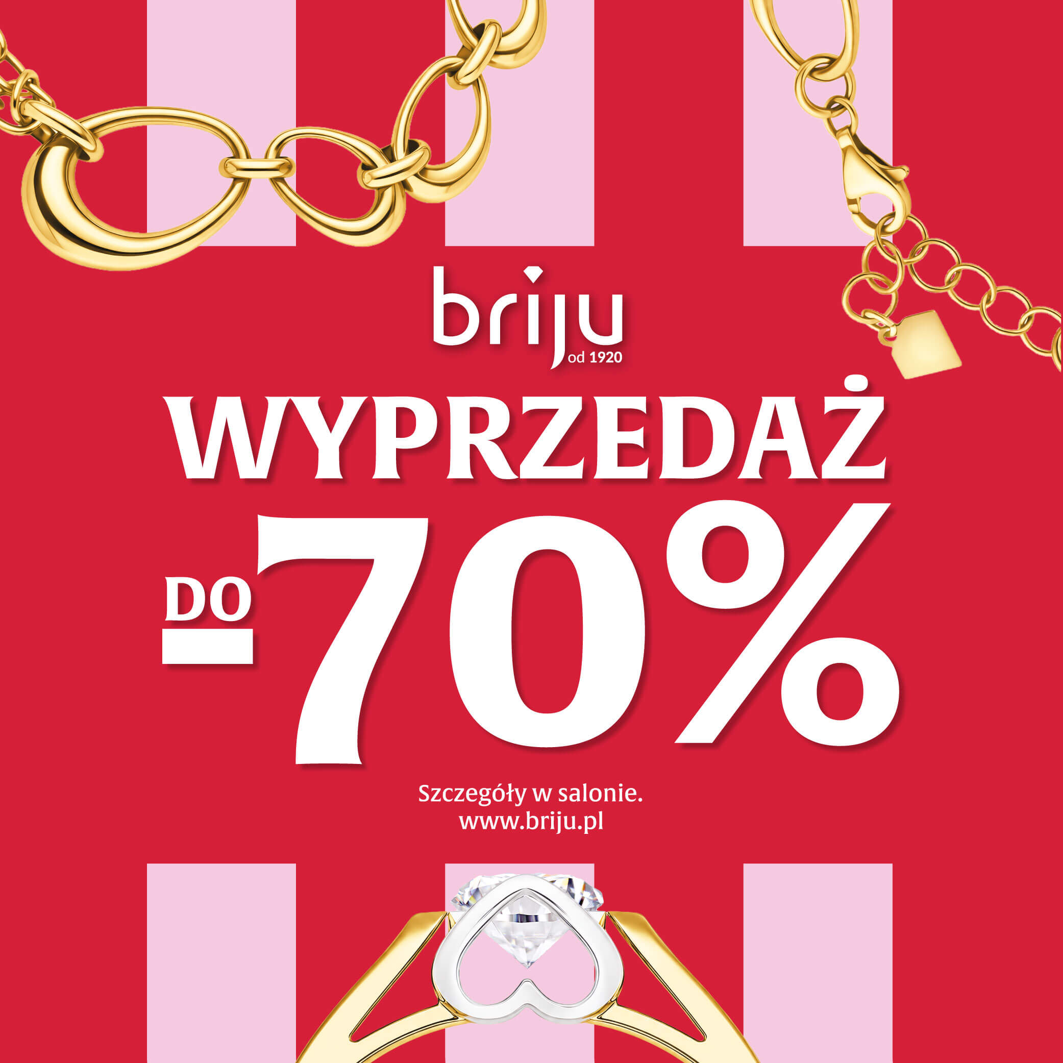 Wielka wyprzedaż w Briju do 70%