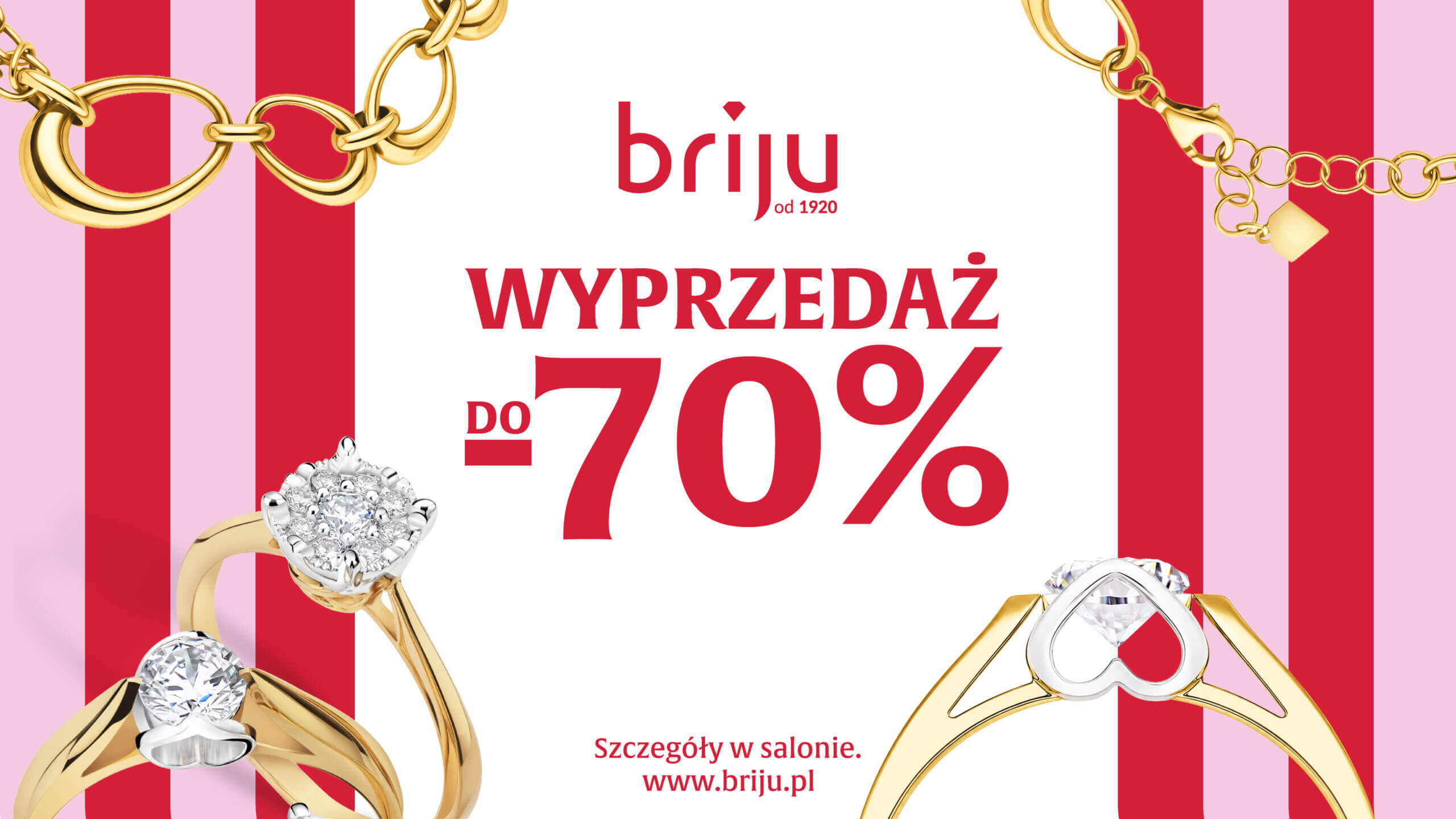 Wielka wyprzedaż w Briju do 70%