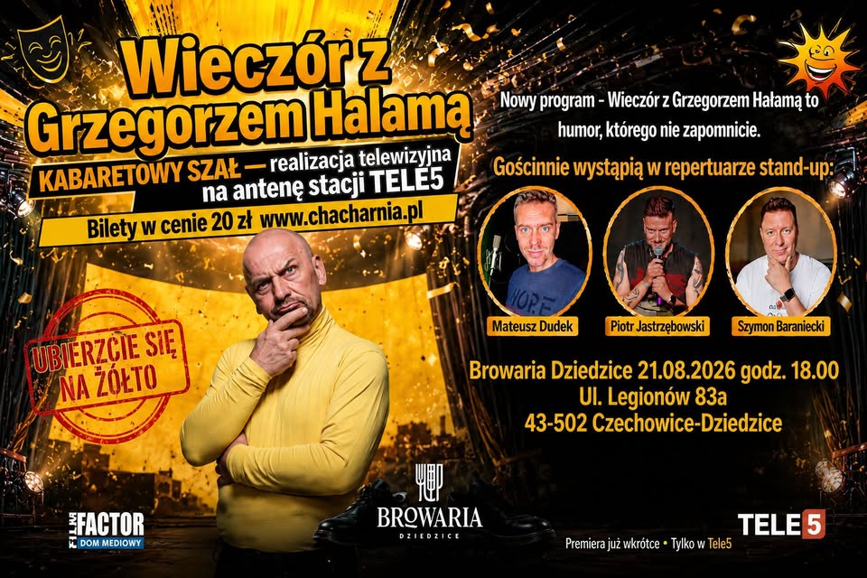 Wieczór z Grzegorzem Halamą