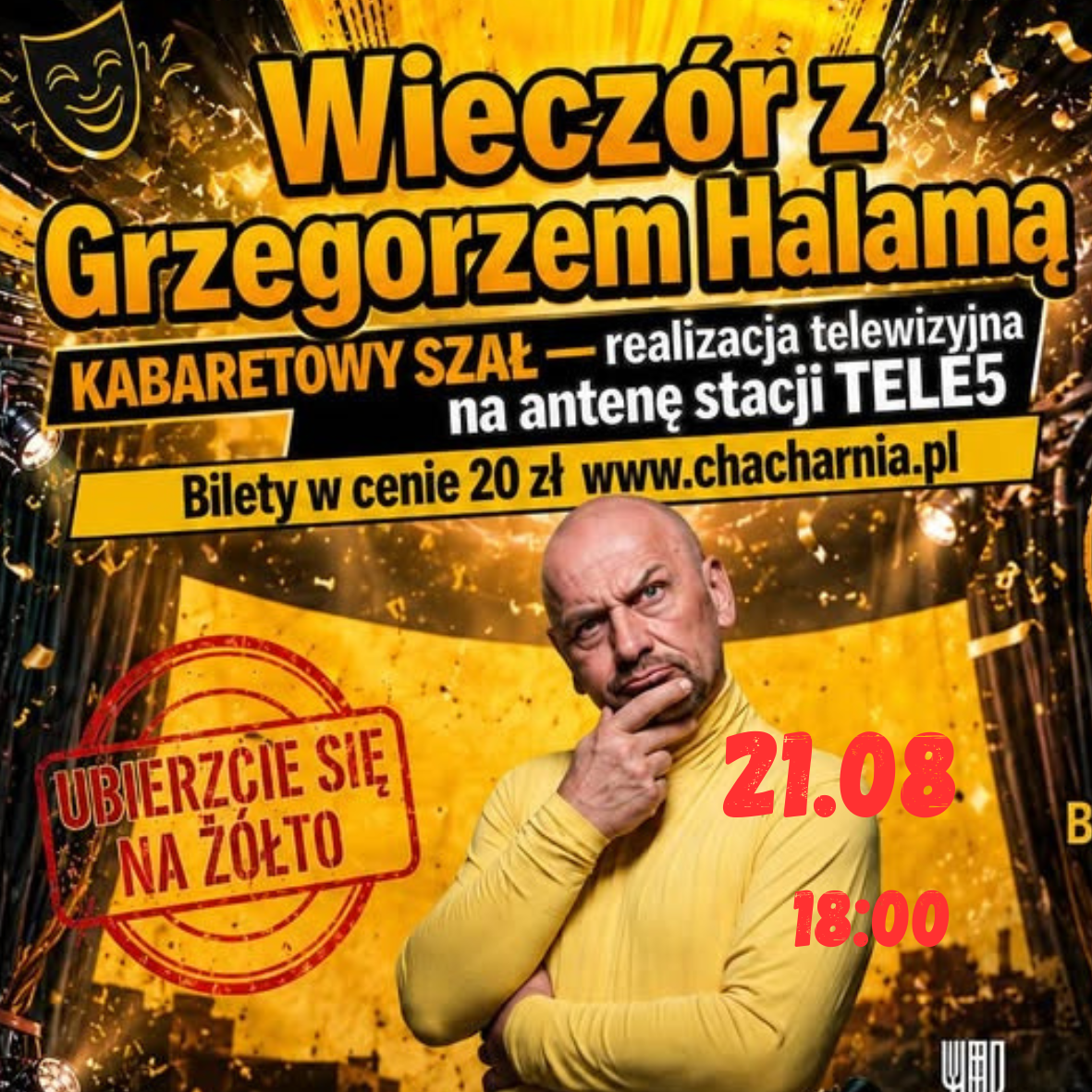 Wieczór z Grzegorzem Halamą