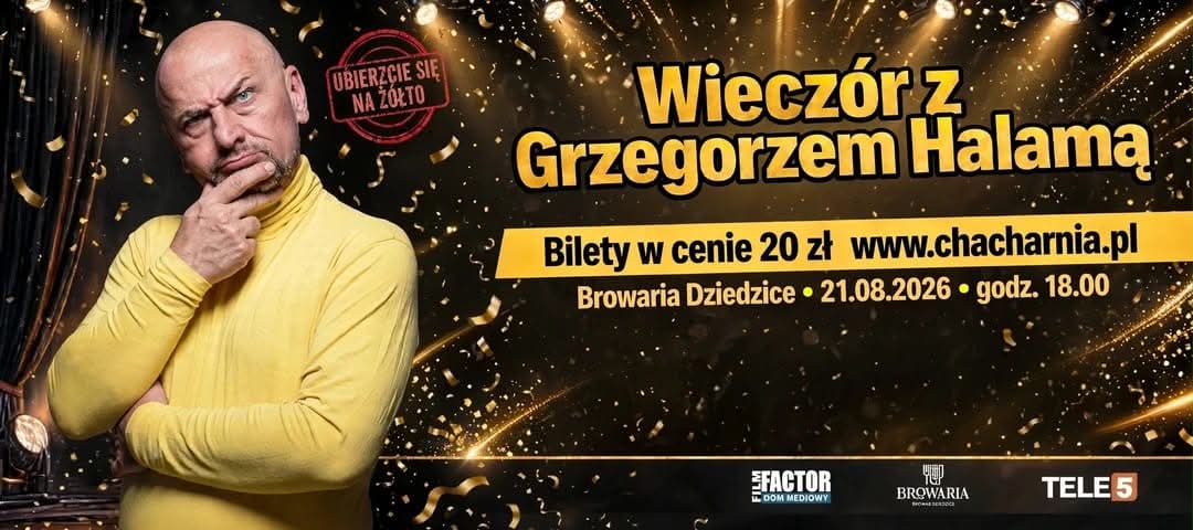 Wieczór z Grzegorzem Halamą